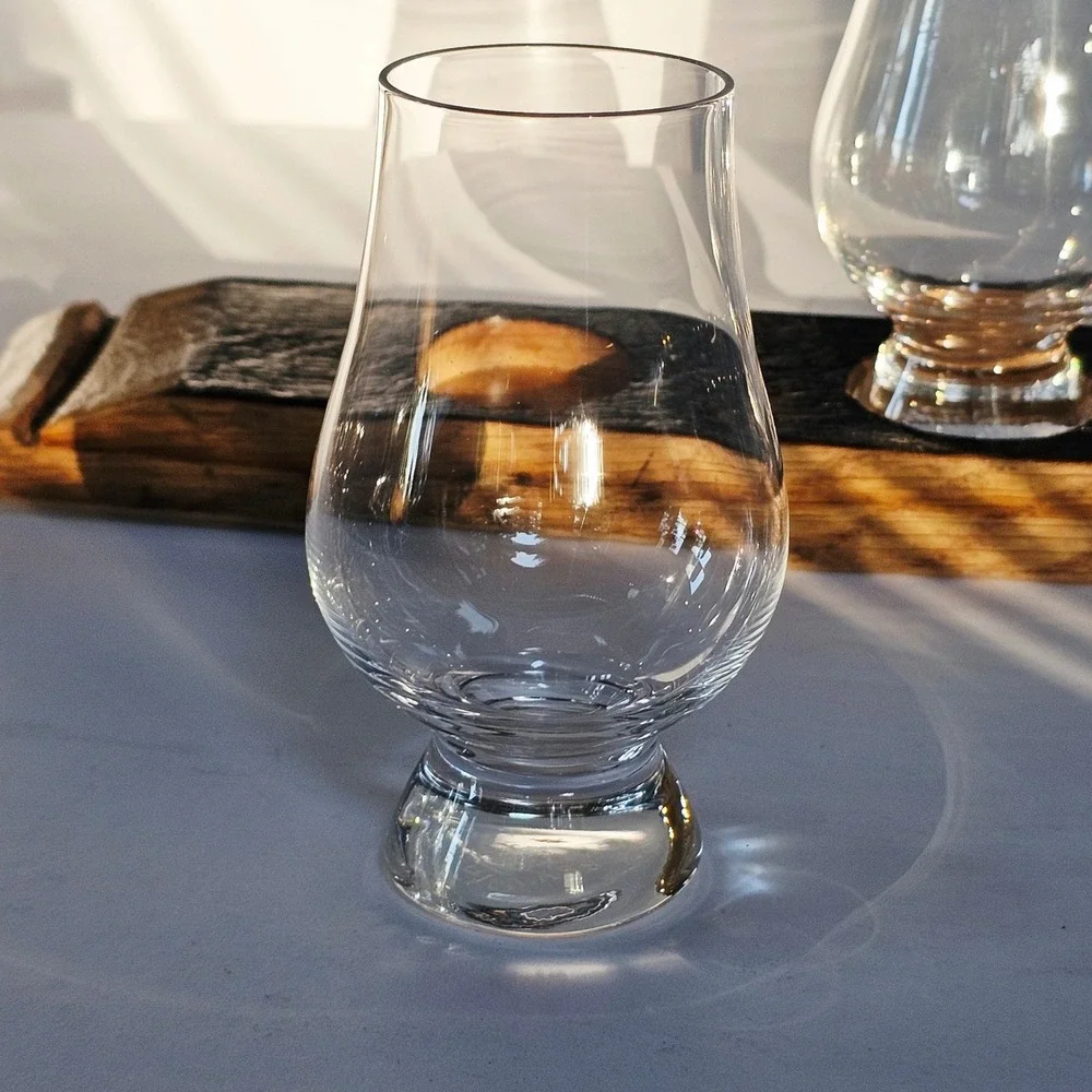 NEW Glencairn Whiskey Tasting Flight Set‎ 4 Glasses Reclaimed Barrel Stave Gift - Picture 7 of 16